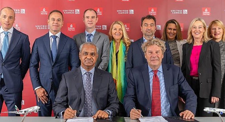 Emirates SkyCargo ve United Cargo önemli bir anlaşma imzaladıklarını duyurdu