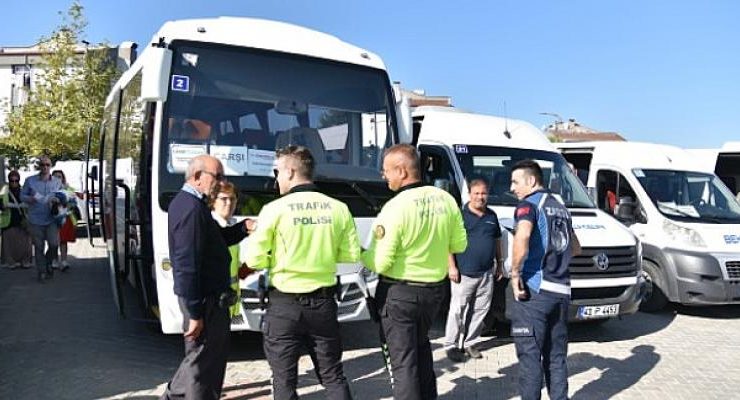 Kartepe’de Öğrenci Servisleri Güvenli