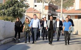 Bayraklı’ya bir ayda 500 ton asfalt