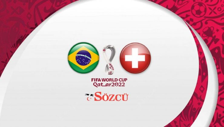 Brezilya İsviçre maçı canlı yayın (Dünya Kupası G Grubu)