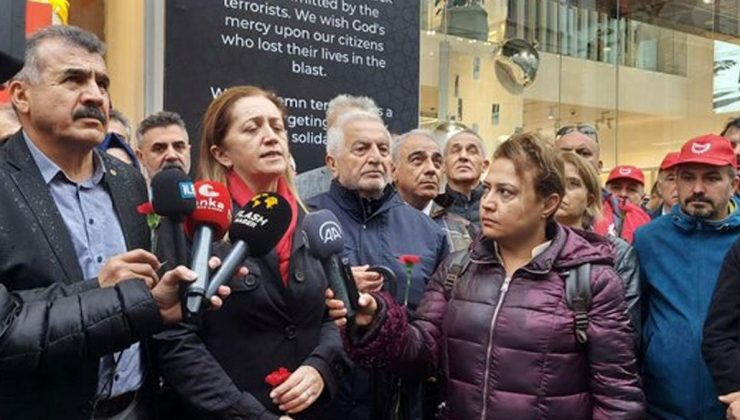 DİSK’ten Taksim’de anma: Bu katliamlara asla alışmayacağız