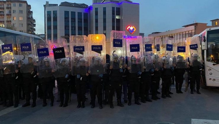 Diyarbakır’da HDP’lilerin protestosuna polis müdahalesi: 47 gözaltı