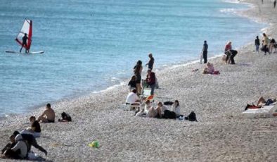 Ekimde, Antalya’da 41,2 derece ile sıcaklık rekoru