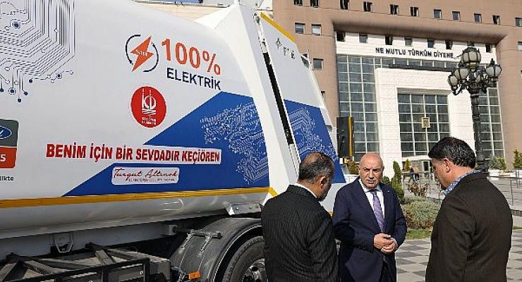 Elektrikli Kamyon Keçiören’de Teste Girdi