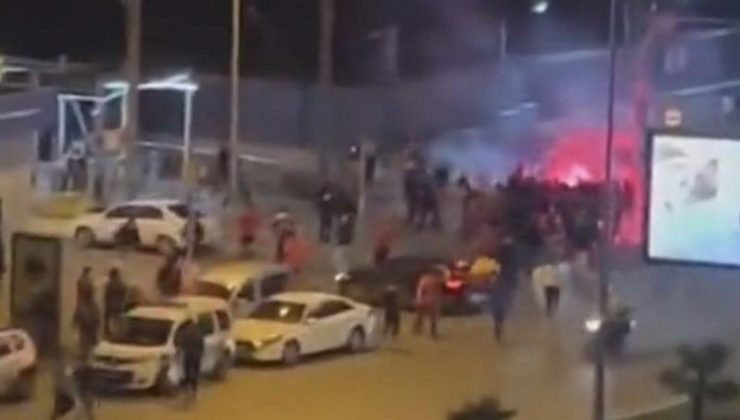 Göztepe-Altay maçı sonrası İzmir sokakları karıştı! Bir kişi tekraren bıçaklandı