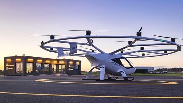 Helikopter gibi! Uçan taksiler için yeni bir havaalanı terminali açıldı