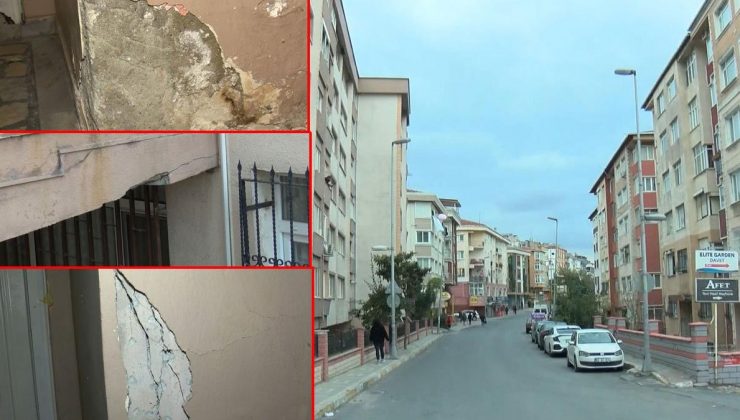İstanbul’da ağır hasarlı binalarda endişe dolu hayat  