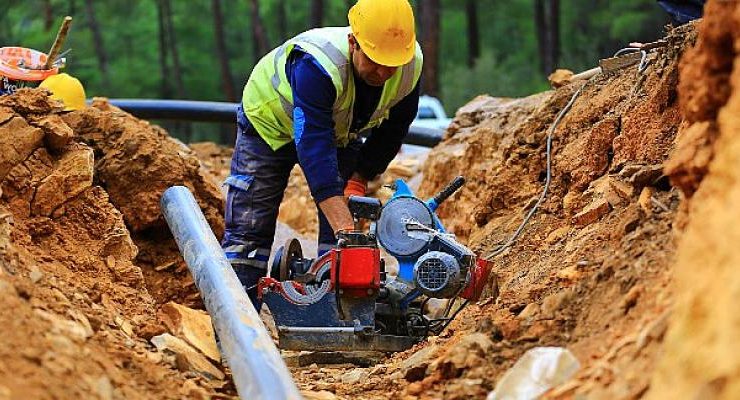MUSKİ, Seydikemer’de içme suyu çalışmalarını sürdürüyor