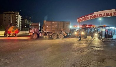 Teröristlerin attığı roketler Kilis’te hudut bölgesine düştü