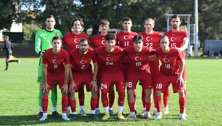 Ümit Ulusal Futbol Grubu, Polonya’ya 3-2 yenildi