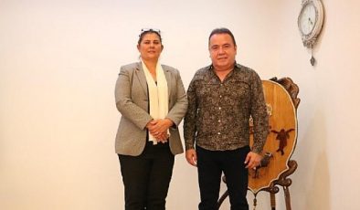 Antalya Büyükşehir Belediye Başkanı Muhittin Böcek’ten Başkan Çerçioğlu’na Ziyaret