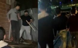 Bahçeye saklanan kaçak göçmenler bu türlü yakalandı