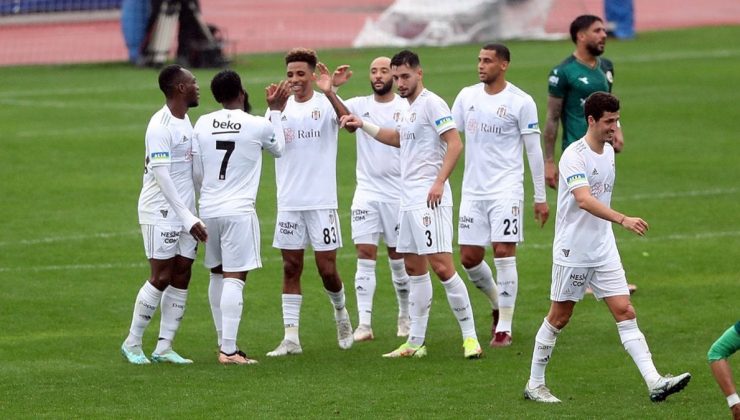 Beşiktaş-Giresunspor maçında gol yağmuru