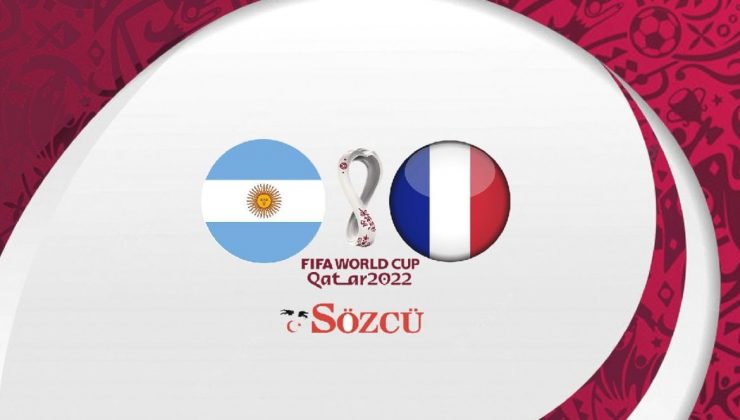 CANLI | Arjantin Fransa maçı canlı yayın (Dünya Kupası Final)