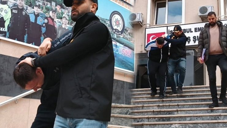 İstanbul’da 1 buçuk milyon liralık altın çalan Şilililer yakalandı