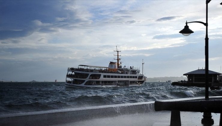 İstanbul’da birtakım vapur seferleri iptal edildi