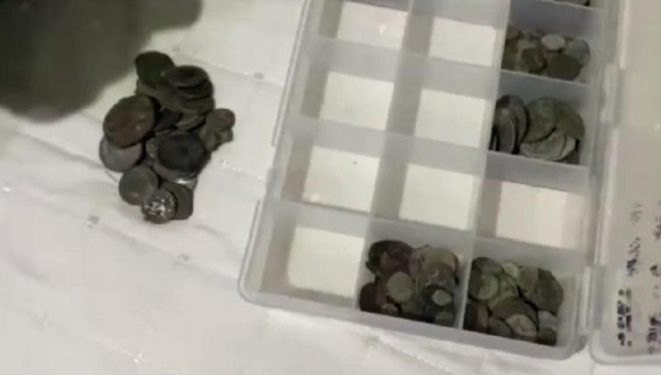 İstanbul’da tarihi eser kaçakçılığı operasyonunda 416 sikke ele geçirildi