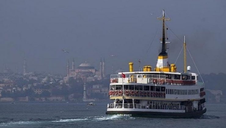 İstanbul’da vapur seferlerine lodos pürüzü