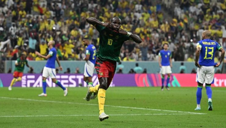 Kamerun’a Brezilya galibiyeti bile yetmedi: 1-0