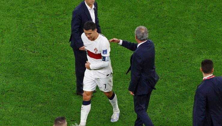 Portekiz Dünya Kupası’na veda edince Cristiano Ronaldo gözyaşlarını tutamadı
