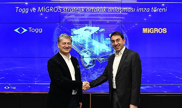 Togg ve Migros'tan benzersiz kullanıcı deneyimi için iş birliği