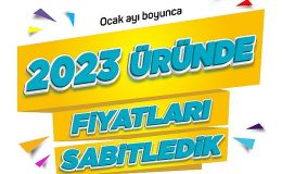 A101, 2023 Ürünün Fiyatlarını Sabitledi