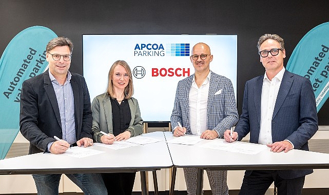 Bosch ve APCOA, Almanya'daki otoparklarda otonom vale park teknolojisi sağlayacak