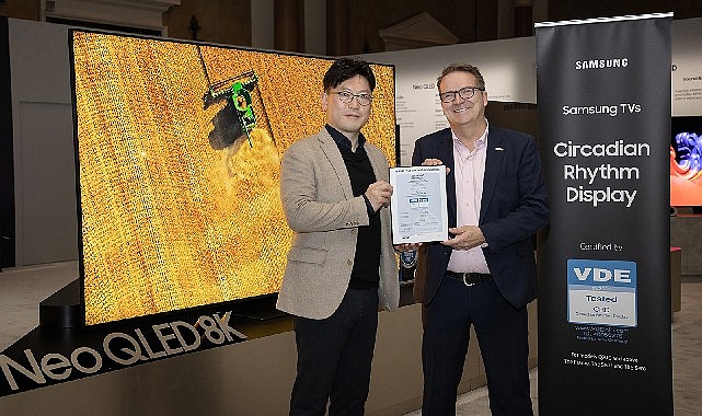 Samsung'un 2023 model Neo QLED ve Lifestyle TV'leri göz sağlığı için sertifikasyon aldı