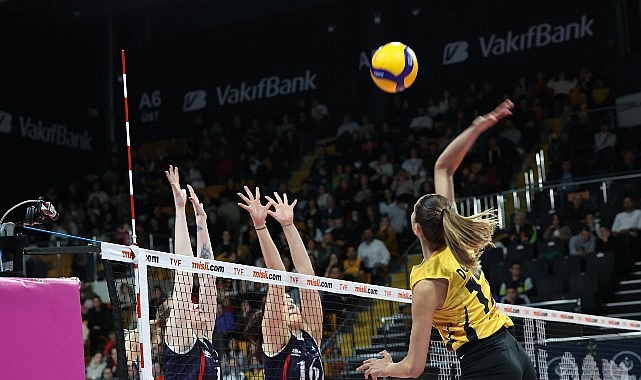 VakıfBank, İlbank'a set vermedi