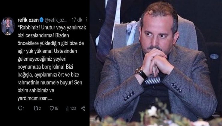 AKP’li vekil bu türlü dua etti: Bizi bağışla, ayıplarımızı ört