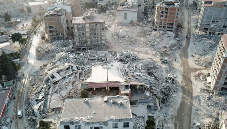 Antakya’daki son durum havadan görüntülendi