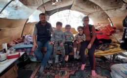 Domates ektikleri seralar sarsıntı sonrası meskenleri oldu