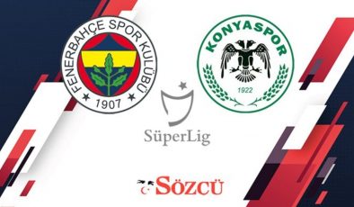 Fenerbahçe Konyaspor maçı canlı yayın (Süper Lig 23. hafta erteleme maçı)