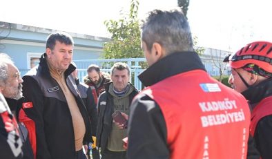 Kadıköy Belediye Başkanı Şerdil Dara Odabaşı Afet Bölgesinde