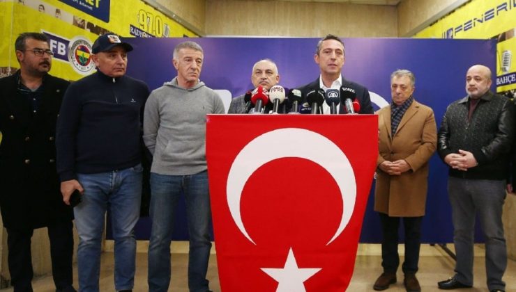 Kulüpler Birliği Vakfı, “hükümet istifa” sloganları sonrası açıklama yaptı