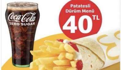 McDonald’s Türkiye için ‘yoksul’ menüsü çıkardı