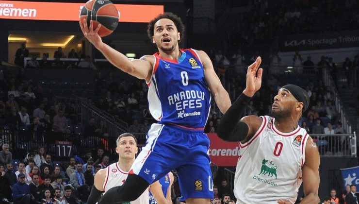 Anadolu Efes’ten farklı galibiyet