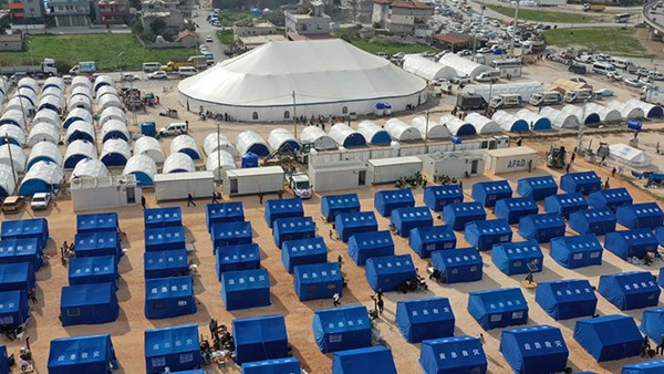 ASPİLSAN Güç, güneş panelleriyle çadırlara güç sağlıyor