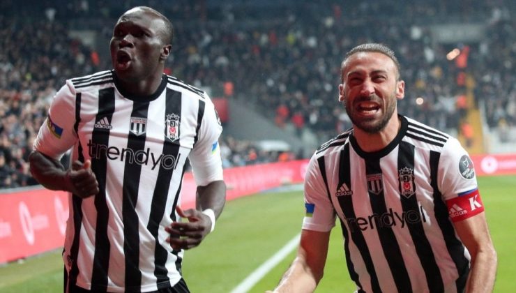 Beşiktaş’ı yıldızları kanatlandırdı! Cenk Tosun, Aboubakar ve Ghezzal…