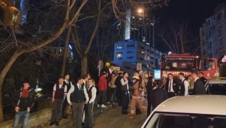 Beyoğlu’nda lüks otelde yangın: Takımlar oraya koştu