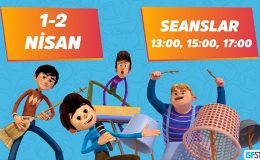Çocukların beğeniyle izlediği Rafadan Tayfa  1-2 Nisan'da Park Afyon AVM'de