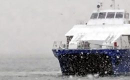 Deniz ulaşımına fırtına mahzuru