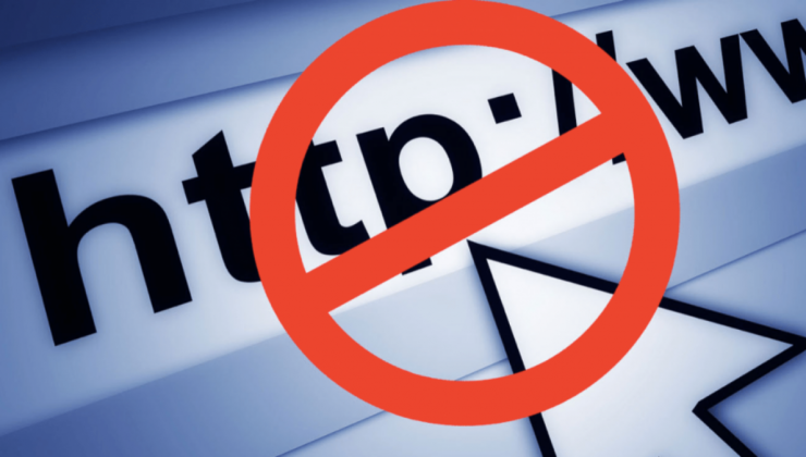 Erişimin pürüzlerini duyuran internet sitesine erişim engeli!