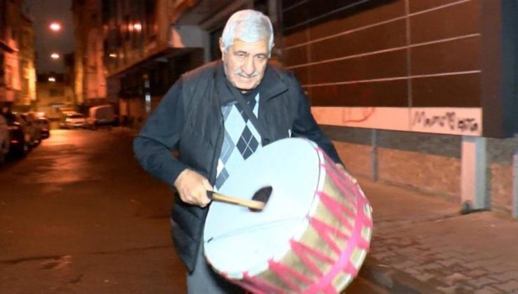 İstanbul’da Ramazan davulcuları birinci sahurla birlikte vazifeye başladı