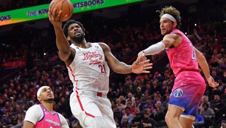 Joel Embiid yıldızlaştı, 76ers zorlanmadı