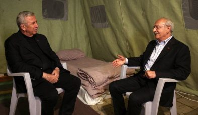 Kemal Kılıçdaroğlu sarsıntı çadırında sabahladı