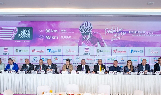 13 ülkeden 570 bisikletçi, 30 Nisan Pazar günü Antalya Kemer'de “İyilik Elçisi Olacak" Paralimpik ve Tandem bisikletçiler de AKRA Gran Fondo'da pedal basacak