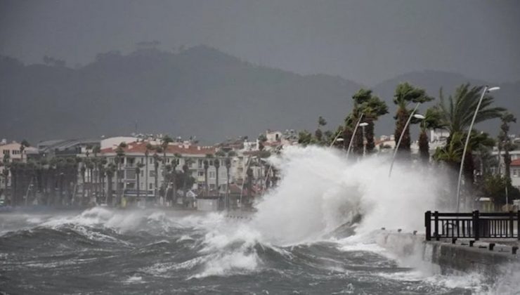 Batı Akdeniz’de fırtına bekleniyor