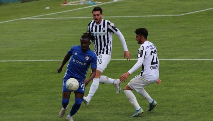 Boluspor Altay maçında gol sesi çıkmadı