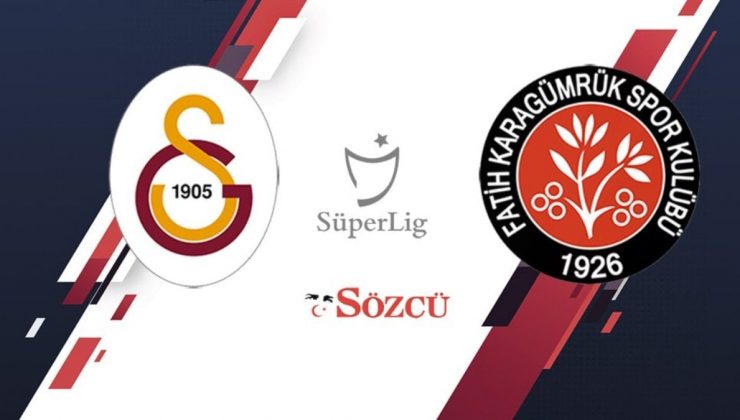 CANLI | Galatasaray Karagümrük | Harika Lig 31. hafta